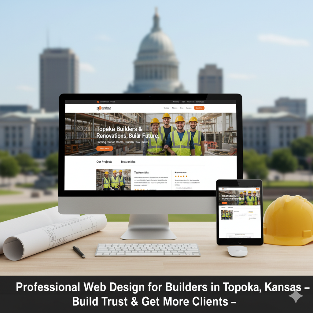 Web Design for Builders in Topeka, Kansas